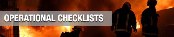 Operational Checklists